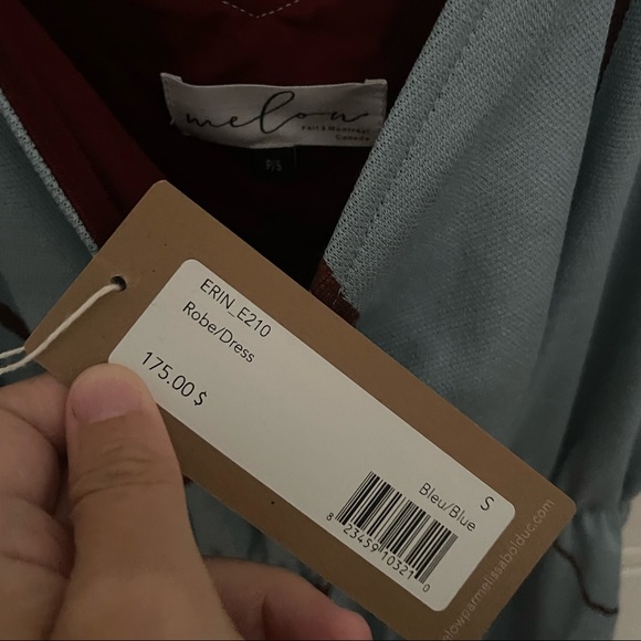 Melow blue dress - Picture 3 of 4